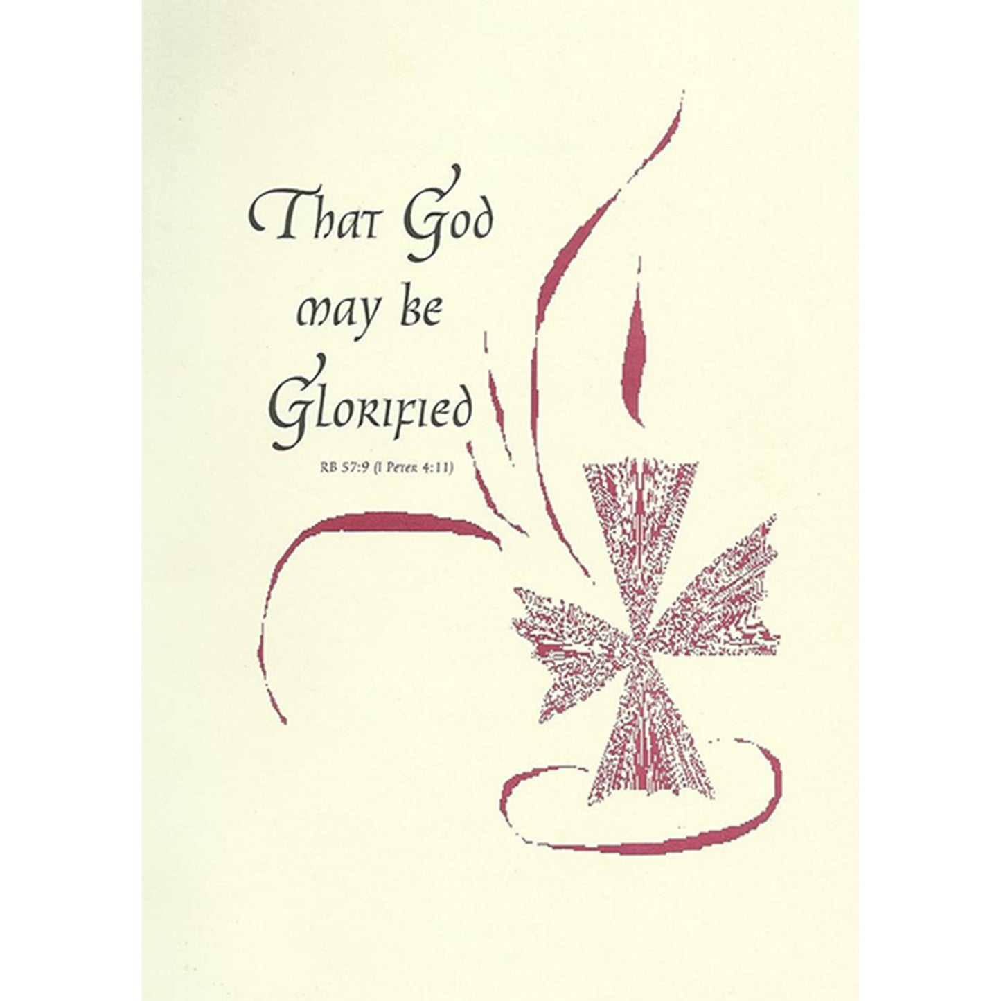 That God May Be Glorified