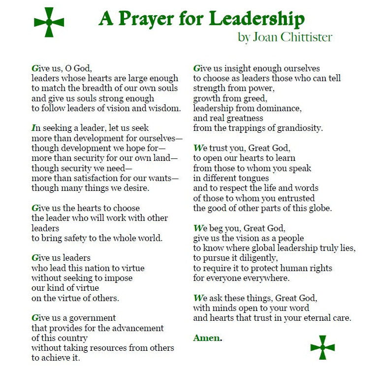 A Prayer for Leadership