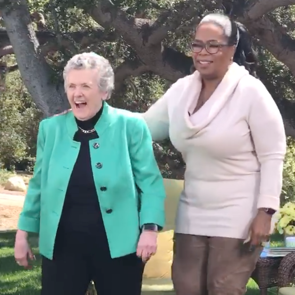 Joan Chittister and Oprah